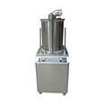 thumbnail image 2 of EQCOTWEA Hydraulic Sausage Stuffer Automatic Sausage Filling Machine Vertical Sausage Maker Meat Filler 35L with 3 Stuffing Nozzles, 2 of 8