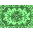 thumbnail image 1 of Ahgly Company Indoor Rectangle Persian Emerald Green Bohemian Area Rugs, 5' x 7', 1 of 4