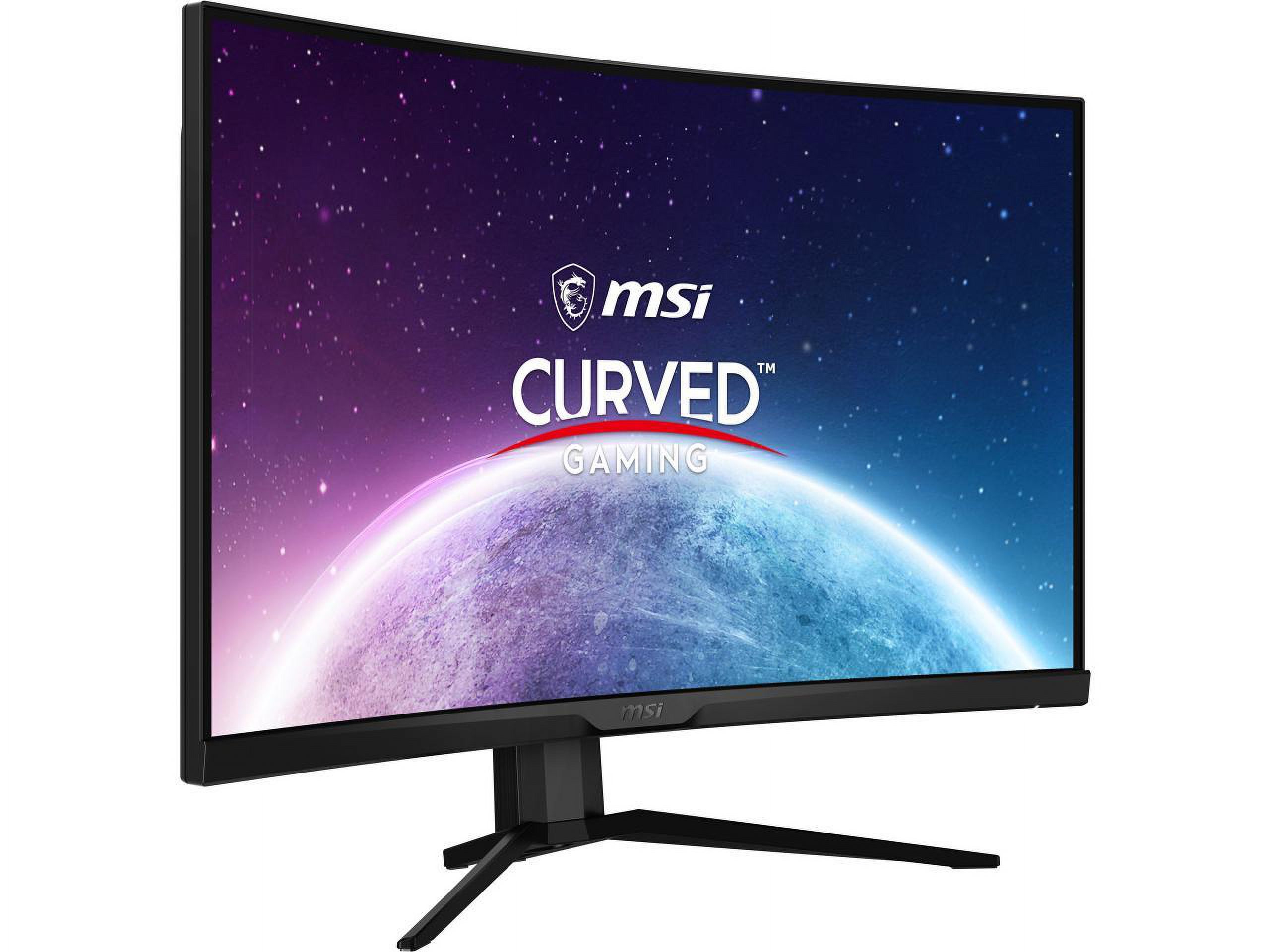 MSI MAG325CQRXF 31.5" 16:9 Curved 1000R, Rapid VA Gaming Monitor, 240Hz 1ms, 2560 x 1440 (QHD), Height Adjustable Arm, RGB - image 4 of 20