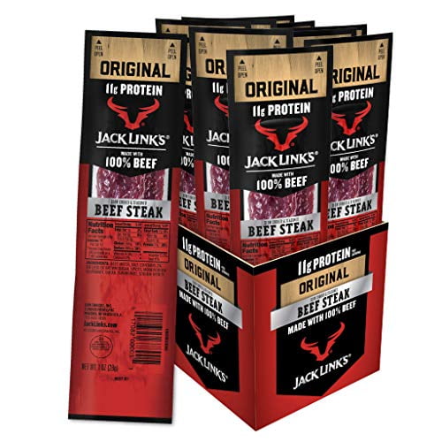 Jack Link's Premium Cuts Beef Steak, Original, 1-Ounce (Pack of 12)