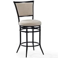 thumbnail image 1 of Crosley Rachel 26" Upholstered Swivel Counter Stool in White, 1 of 10