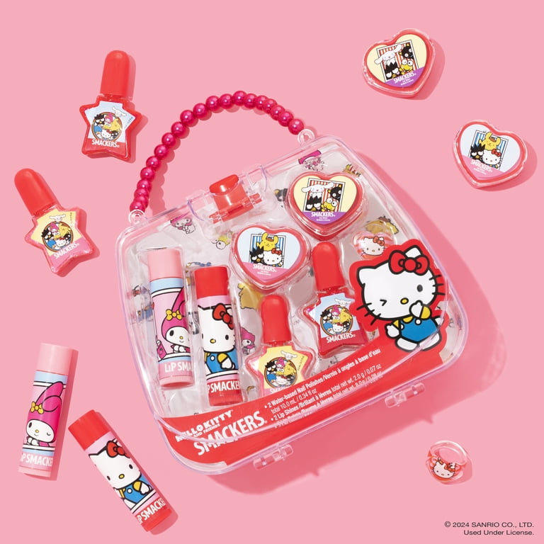 Lip Smacker Hello Kitty Makeup Tote Bag with Cosmetics photo 3