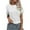 White, variant on LQCMBYF Work Shirts for Women Womens Short Sleeve Pullover Knitted Sweater Round Neck Solid Color Casual Fashion Western Style Top Women's Short Sleeve Tops Business Casual Tops for Women(White,XL)