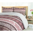 thumbnail image 5 of Ambesonne Zambia Duvet Cover Sets, Antique Traditional Boho, 2-King, Dried Rose Yellow, 5 of 7