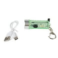 thumbnail image 2 of Function Portable Flashlight ABS Aluminum Alloy Adjustable Light Mode Keychain Flashlight for Hiking Outdoor Camping, 2 of 7
