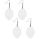 thumbnail image 2 of Earring Blanks Sublimation Heat Transfer Earrings for Decoration 5Pairs, 2 of 3