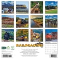 thumbnail image 2 of Willow Creek Press, Railroading 2025 Wall Calendar, 2 of 4