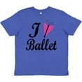 thumbnail image 3 of Inktastic I Heart Ballet Dance Ballerina Youth T-Shirt, 3 of 5