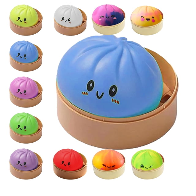 JRJTIAN Dumpling Squishy antiestrés y sensorial