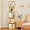 Wood, variant on YYEAN Rotating Bookshelf, 360° Rotating Bookcase for Small Space, Corner Bookcase for Bedroom, Living Room, Study Room, 4 Tier, White