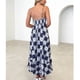 thumbnail image 3 of Vestido de Verano Casual Pequeño Correa Fresca Impresa Cuello Redondo Vestido sin Mangas, Vestido de Verano de las Mujeres, 3 of 5
