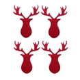 thumbnail image 1 of Inteprter 4 unidades/juego de cubiertos de animales bonitos de Navidad, bolsa de almacenamiento para cuchara, de comedor, bolsillo para recuerdo de Kits de decoración para fiestas Inteprter HA068879-00B, 1 of 6