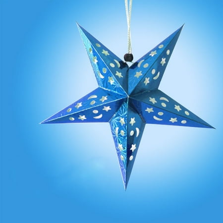 Christmas Tree Star Charm - Romantic Xmas String Hanging Charm Star Party Decoration Christmas Tree Ornament