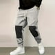 thumbnail image 1 of Pantalones largos para hombre, estilo casual, a la moda, con cordón ajustable en la cintura y bolsillos, pantalones deportivos de rayón para hombre., 1 of 6