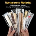 thumbnail image 2 of 120 Pcs Pretzel Rod Bags, Self Sealing Cellophane Bag 2x10 Inches, Clear Cookie Bags with Seal for Cookies, Pretzels, Candy, Party Favors, Bakery Packaging, 2 of 6