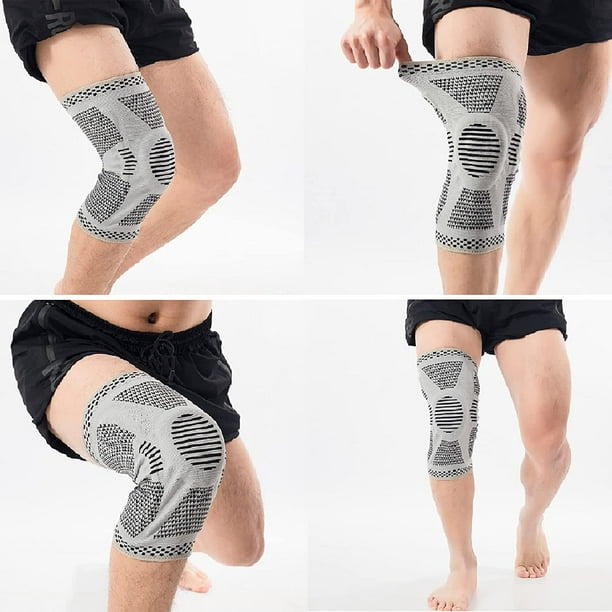 SUPTREE Knee Brace Support Knee Compression Sleeve for Men Women Arthritis  Pain Running with Patella Gel Pad Knee Pads（Medium） 