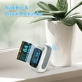 thumbnail image 3 of Vibeat S5W Bluetooth Pulse Oximeter for Sports - SpO2 & HR Tracker, 1 Pack w/ 2 AAA Batteries (Silver), 3 of 12