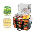 thumbnail image 2 of FORMRS Insulated Cooler Bag 24 Cans Capacity Soft Leakproof Lunch Box with Side Pockets, Black Cat, 2 of 7