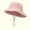 E-Pink, variant on Lovskoo Infant Bucket Hat Wide Brim Baby Summer Sun Protection Floppy Fashion Solid Color Sun-hat Outdoor Cute Sunscreen Hot Pink 3-12 Months