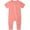 Red, variant on Baby Boys Girls Bamboo Viscose Short Sleeve Pajamas, 2 Way Zipper Romper, Sleep and Play 0-24 Months