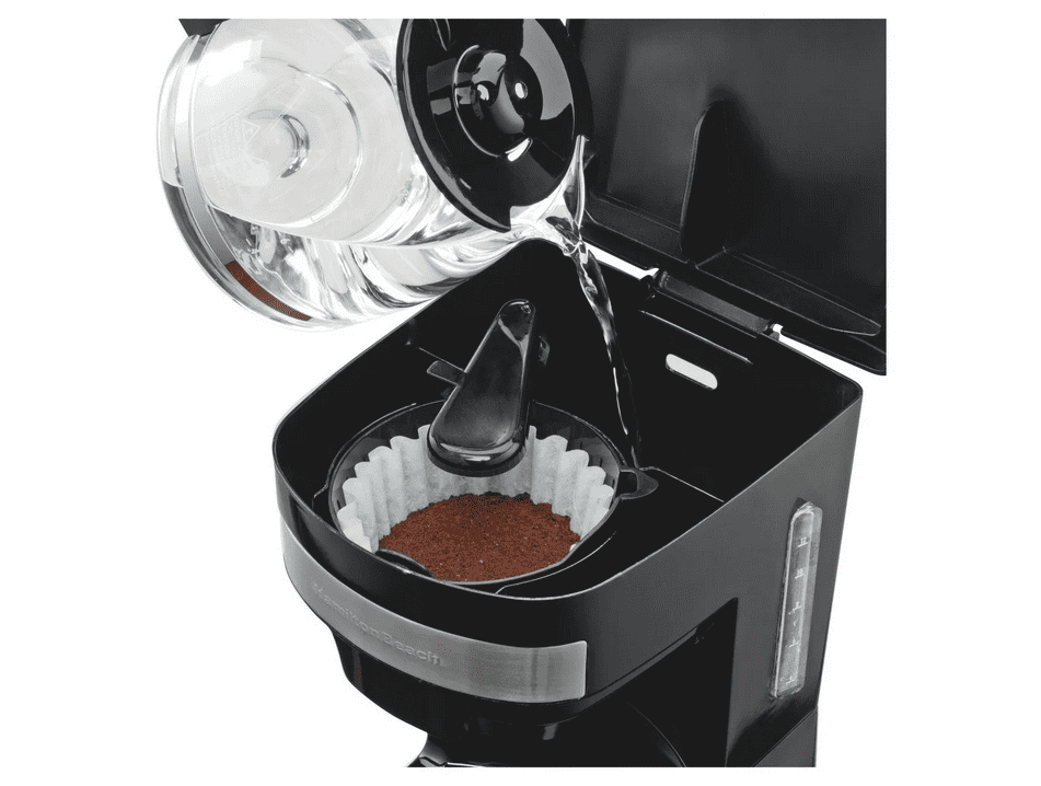 Restored Hamilton Beach 12 Cup Programmable Coffee Maker 52580270 46290 (Refurbished)