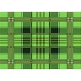 thumbnail image 1 of Ahgly Company Indoor Rectangle Patterned Emerald Green Area Rugs, 2' x 3', 1 of 1