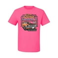thumbnail image 2 of Ford Mustang Mach 1 Horse Power Classic Racing | Mens Cars and Trucks Graphic T-Shirt, Neon Pink, Medium, 2 of 4
