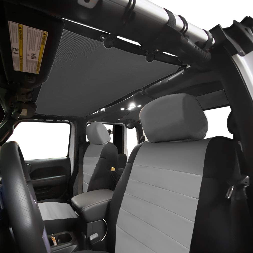 Buy Shadeidea Jeep Gladiator Sun Shade JT 4 Door Top Sunshade, Front