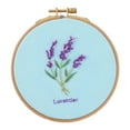 thumbnail image 1 of Baohd Linen Women Embroidery Crossing-stitch Kit Decorative Handmade Flower Type Beginner Training Practising Learning Set Type 5, 1 of 8