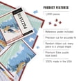 thumbnail image 5 of Lantern Press 1000 Piece Jigsaw Puzzle, Downhill Skier, Breckenridge, Colorado, 5 of 5