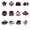 F, variant on Nnndbs 12 Pcs Graduation Cupcake Toppers, Glitter Class of 2026 Cake Picks with Grad Cap and Diploma Design, Congrats Grad Dessert Insert for Party Decor