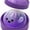 C, variant on 2026 Upgrade Dumpling Squishy,New Dumpling Squishy Blow Bubbles,Dumplings Stress Balls Fidget Sensory Balls,Rainbow Dumplings, Cute Anxiety Relief Fidget (Purple)
