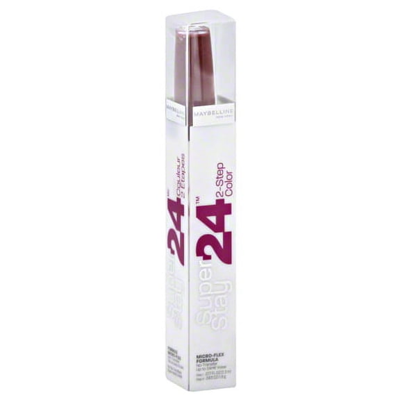 Maybelline New York Superstay 2 Step Lipcolor, Unlimited Raisin, 0.14 Oz