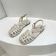 thumbnail image 4 of Sandalias romanas planas de nuevo estilo, sandalias tejidas informales con punta de hebilla para mujer Wmkox8yii  shjk3477, 4 of 4