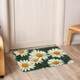 thumbnail image 6 of Daisy Non-Slip Polyester Office Mat Chair Rug - Machine Washable Office Rug, 6 of 6