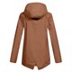 thumbnail image 4 of Chaquetas y abrigos casuales sin capucha de manga larga para mujer, chaqueta impermeable lisa, chaquetas para exteriores, impermeable con capucha, abrigo cortavientos para mujer, 4 of 6