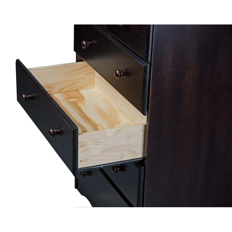 Palace imports solid wood 6 drawer double dresser deals