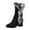 Black, variant on PEASKJP Women's Wide Width Boots Waterproof Insulated Winter Hiking Rubber Lined Warm Lightweight Outdoor Shoes Non-Slip Rubber Outsole,Beige 39