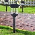 thumbnail image 3 of Solar Powered Lawn Light LED Outdoor IP65 Waterproof Decorative Lamp for Garden CourtyardWhite Light, 3 of 10
