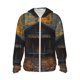 thumbnail image 1 of Fotbe Rustic Cabin Autumn Forest Chaqueta con Protección Solar UPF 50+ para Hombre y Mujer, Camisa con Capucha y Bolsillos-Medium, 1 of 7