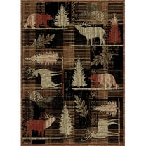 2 ft. 2 in. x 7 ft. 7 in. Hearthside Roaming Freely Multi Area Rug, Multi Color