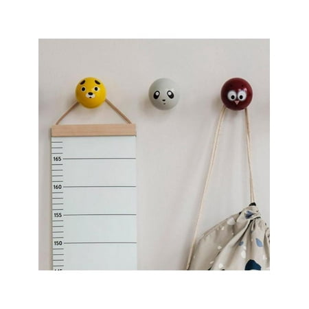 Growth Chart Ruler VICOODA Baby Growth Chart, Handing Ruler Wall Decor for Kids, Removable Fabric Canvas Height Growth Chart Height Record Card 47.2