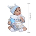 thumbnail image 3 of Adorables juguetes realistas para niños pequeños accesorios para niñas muñecas para vestir muñecas para padres JShteea libre de BPA, 3 of 8