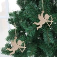 thumbnail image 3 of 10PCS Wooden Valentine's Day Decorations in 8 x 8 x 0.25 cm Hand-Carved for Creating Harmonious Atmosphere and Ideal for Multiple Occasions as Decoration and Gift, 3 of 4