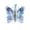 C, variant on Christmas Cash Gift Ornament, Plastic Butterfly Design a Cash Gift Holder, with Hanging Ribbon for Xmas Tree Wreath and Garland