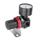 thumbnail image 1 of Regulador neumático de aleación de aluminio con indicador de válvula de control, regulador de presión de aire neumático ajustable, para fábrica industrial LYUMO Accesorios de Compresores de Aire, 1 of 6