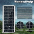 thumbnail image 2 of 300W 12V Solar Panel, Solar Panel Kit, Battery Charger Kit with 60A Solar Charge Regulator for Motorhome, Yacht, Outdoor, Garden, Cisea Lighting, 2 of 5
