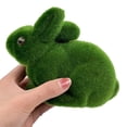 thumbnail image 3 of Easter Artificial Moss Bunny Figurine Decor, Easter Bunny Decorations, Garden Artificial Moss Rabbit for Easter Decorations Easter Party Gifts, 3 of 7