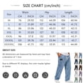 thumbnail image 3 of Yungyresw Mens Casual Loose Pants Wide Leg Relaxed Fit Elastic Waist Baggy Pants Fall Lightweight Comfortable Lounge Trousers Black L, 3 of 4