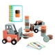 thumbnail image 1 of Carretilla elevadora de madera para niños, juguete de ingeniería, vehículo de transporte, desarrollo educativo, juego de transporte, juguete de Motor, 1 of 8